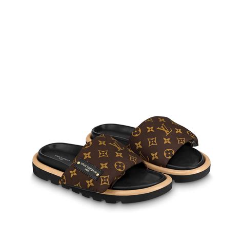 louis vuitton slides pool pillow